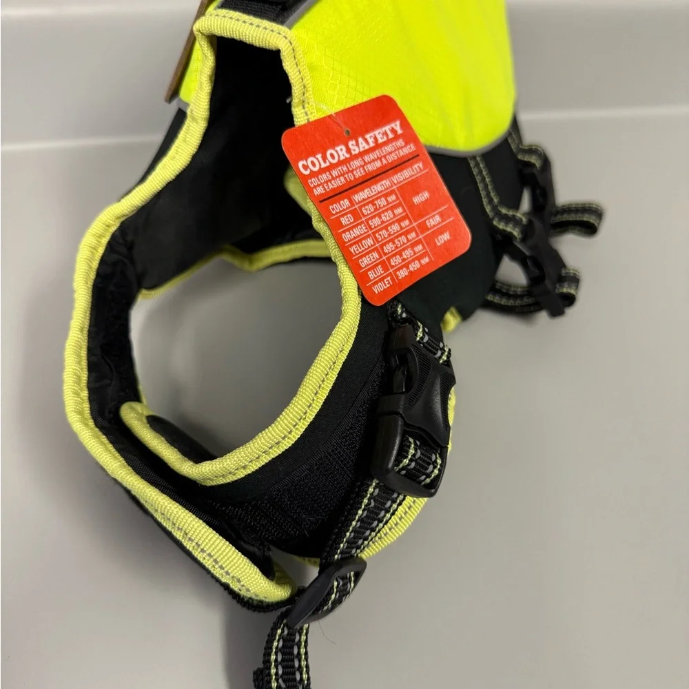 Arcadia‎ Trail Flotation Dog Harness High Visibility NEW Size Small Yellow